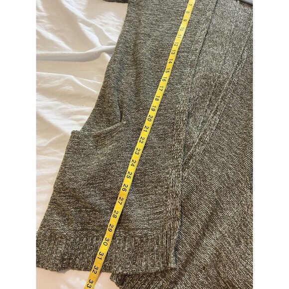 Anthropologie Sparrow Womens Cardigan Sweater Green Open Front Cozy Boho XS - Picture 12 of 13